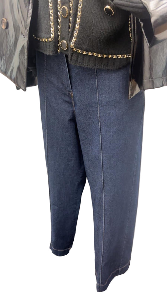 Jeans elasticizzati gamba dritta