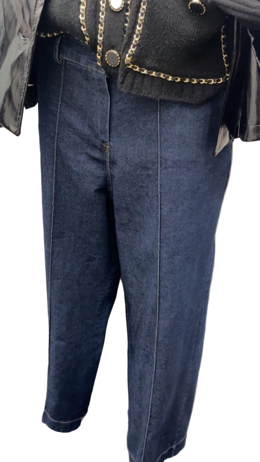 Jeans elasticizzati gamba dritta