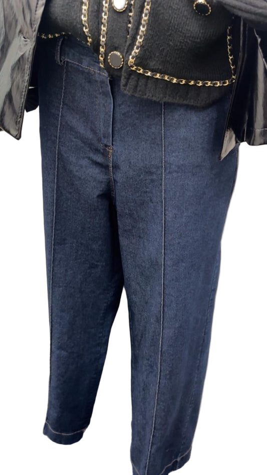 Jeans elasticizzati gamba dritta