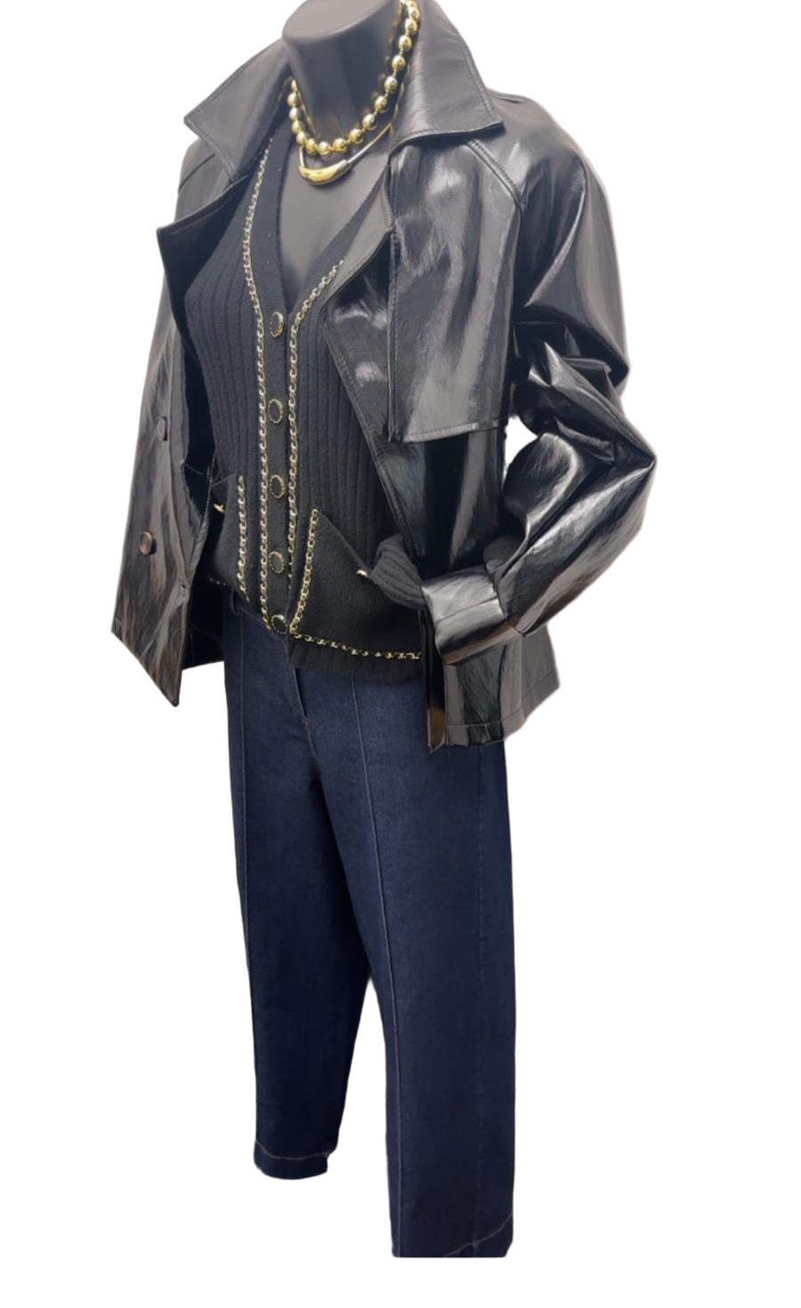 Jeans elasticizzati gamba dritta