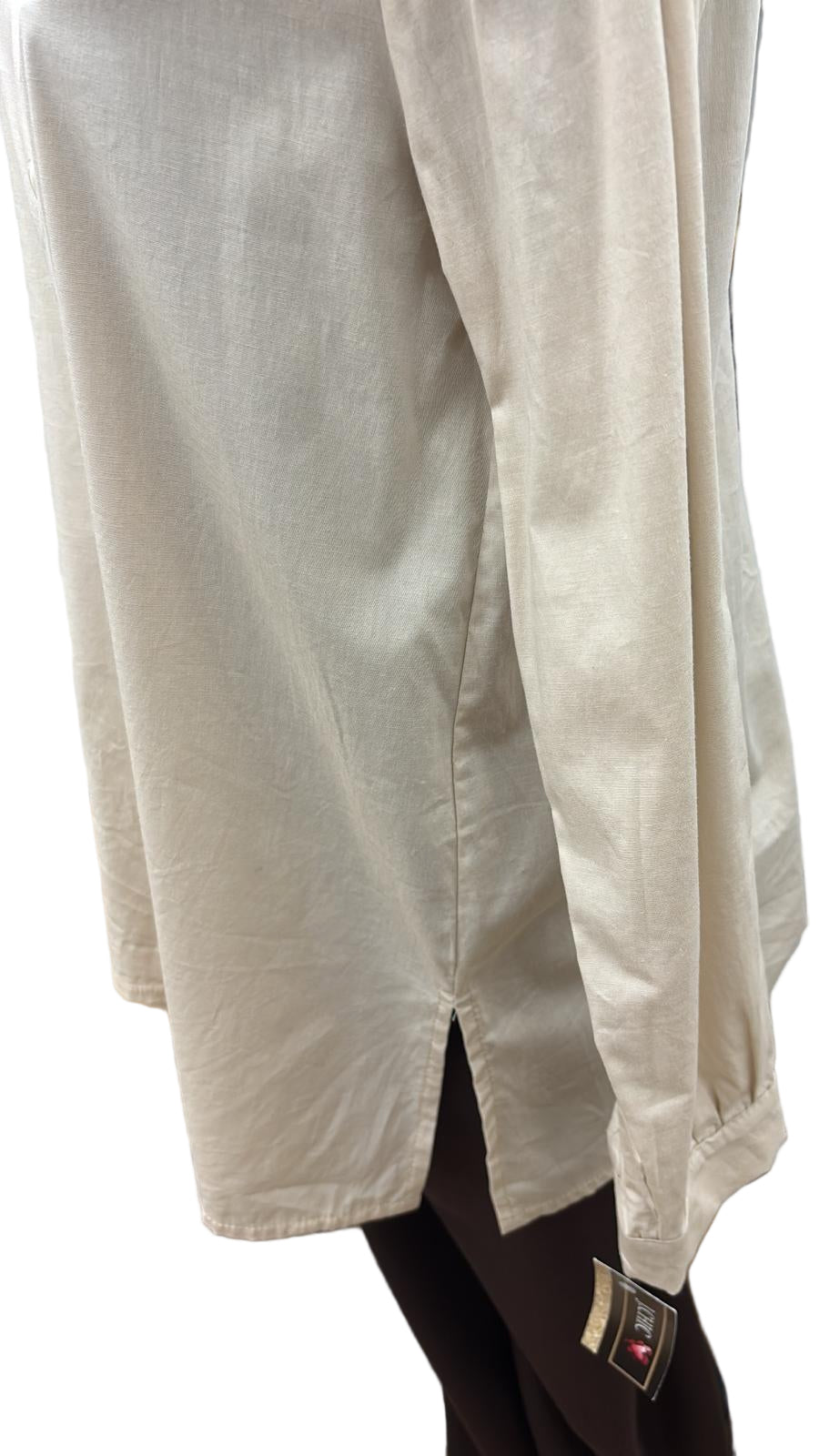 Camicia in cotone maniche lunghe