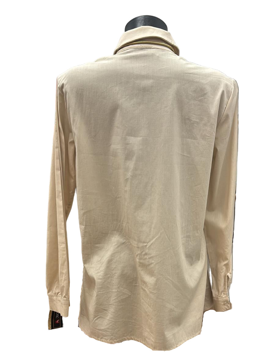 Camicia in cotone maniche lunghe