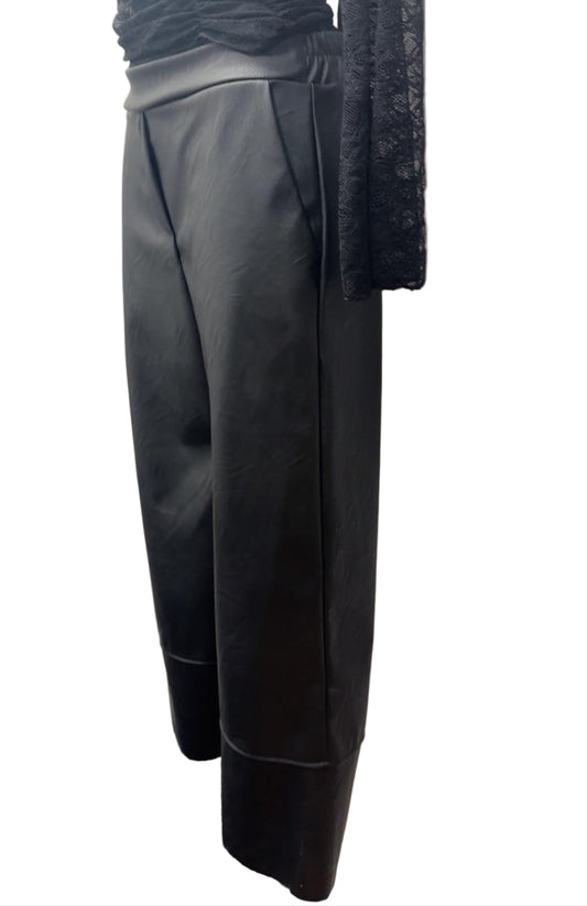 Pantalone in ecopelle