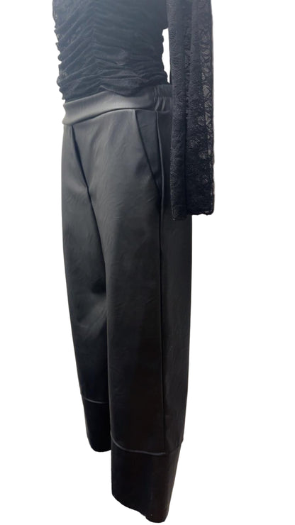 Pantalone in ecopelle