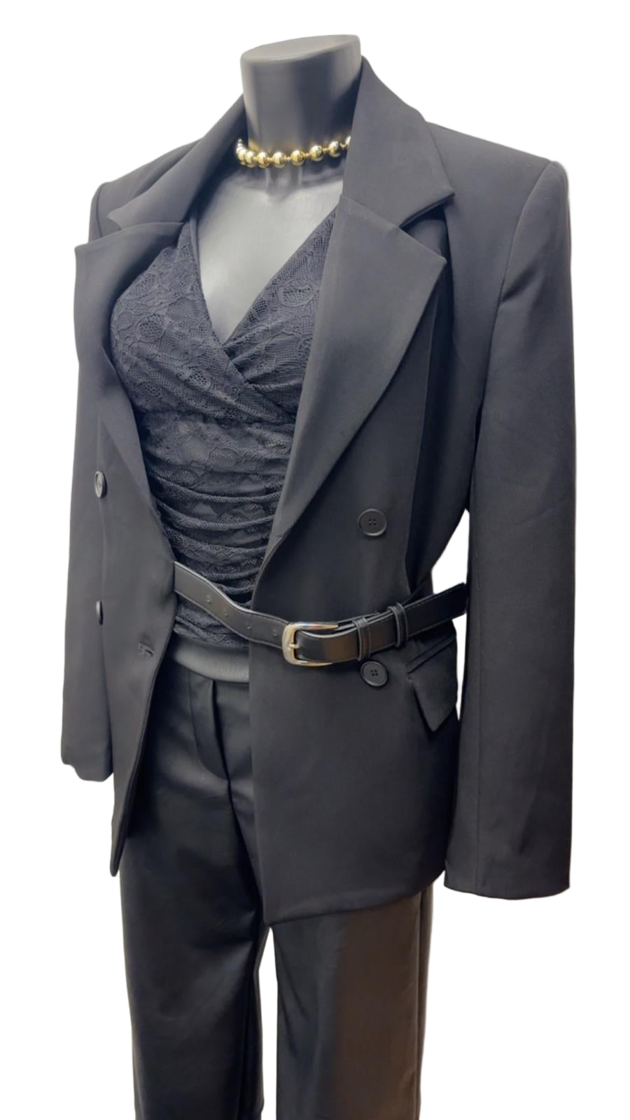 Pantalone in ecopelle