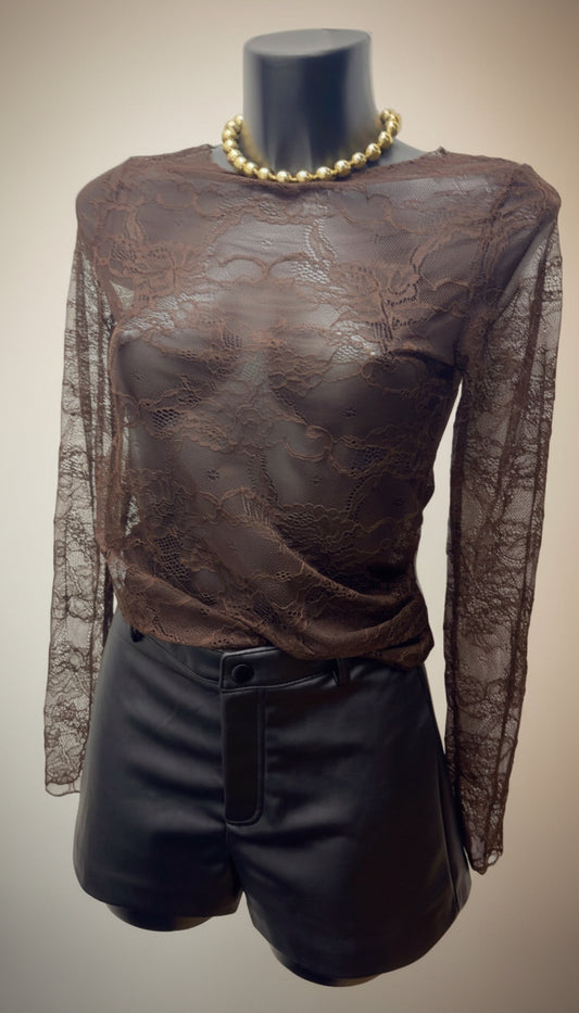 Maglia in pizzo