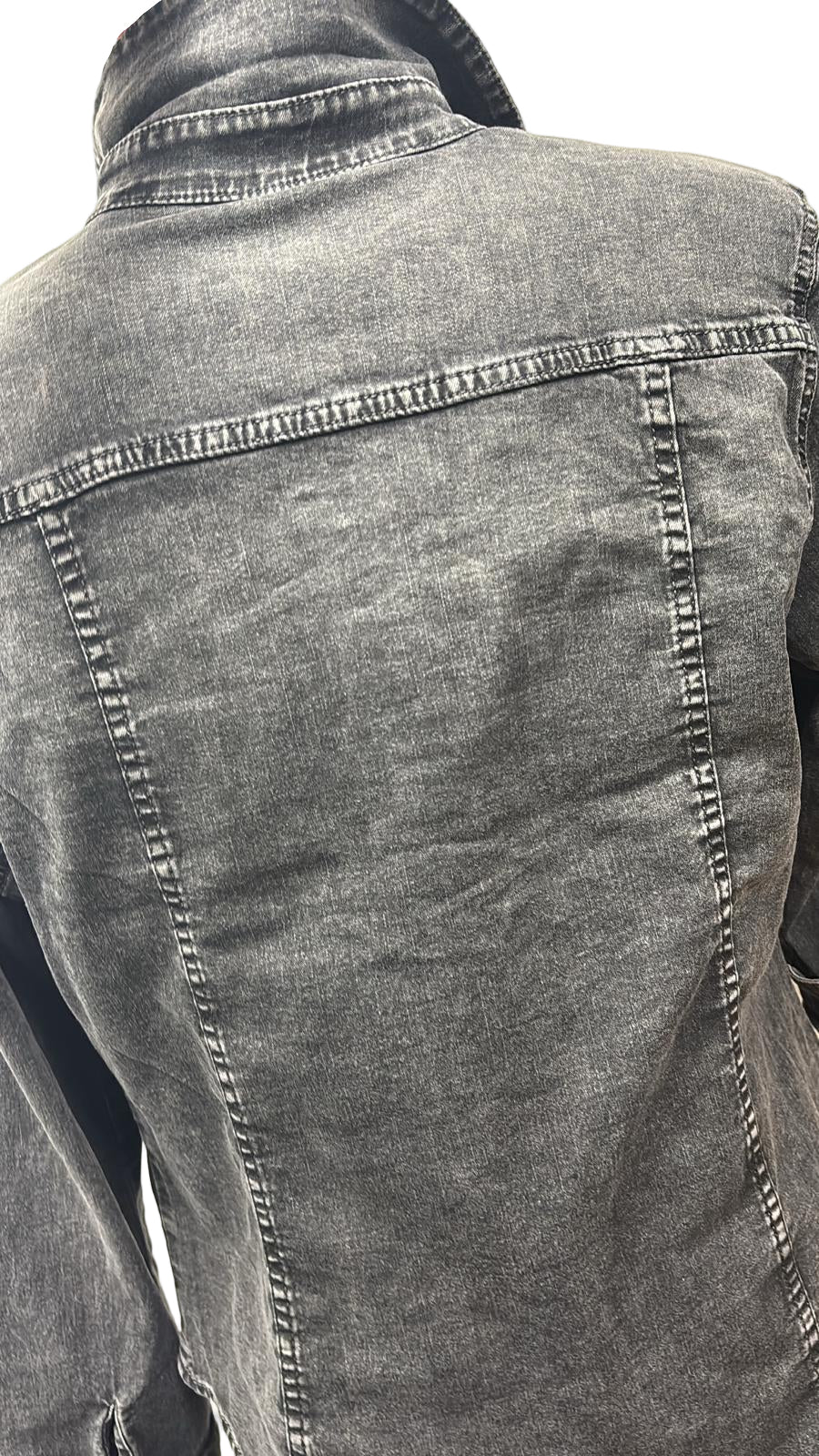 Camicia in jeans elasticizzata