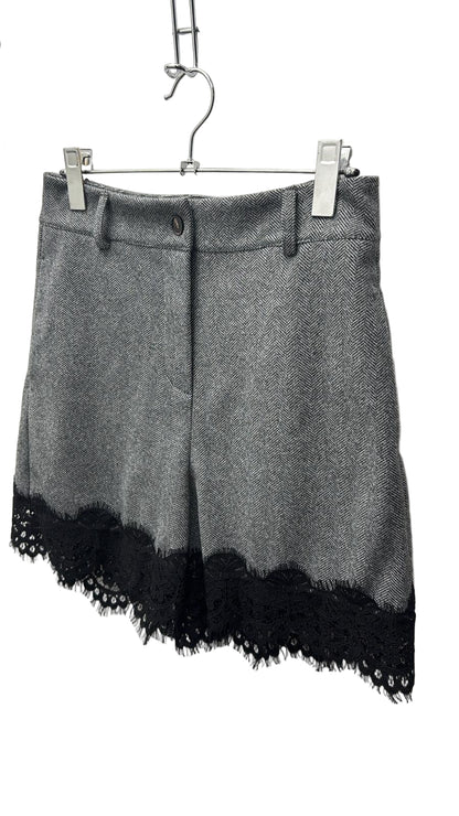 Shorts con pizzo