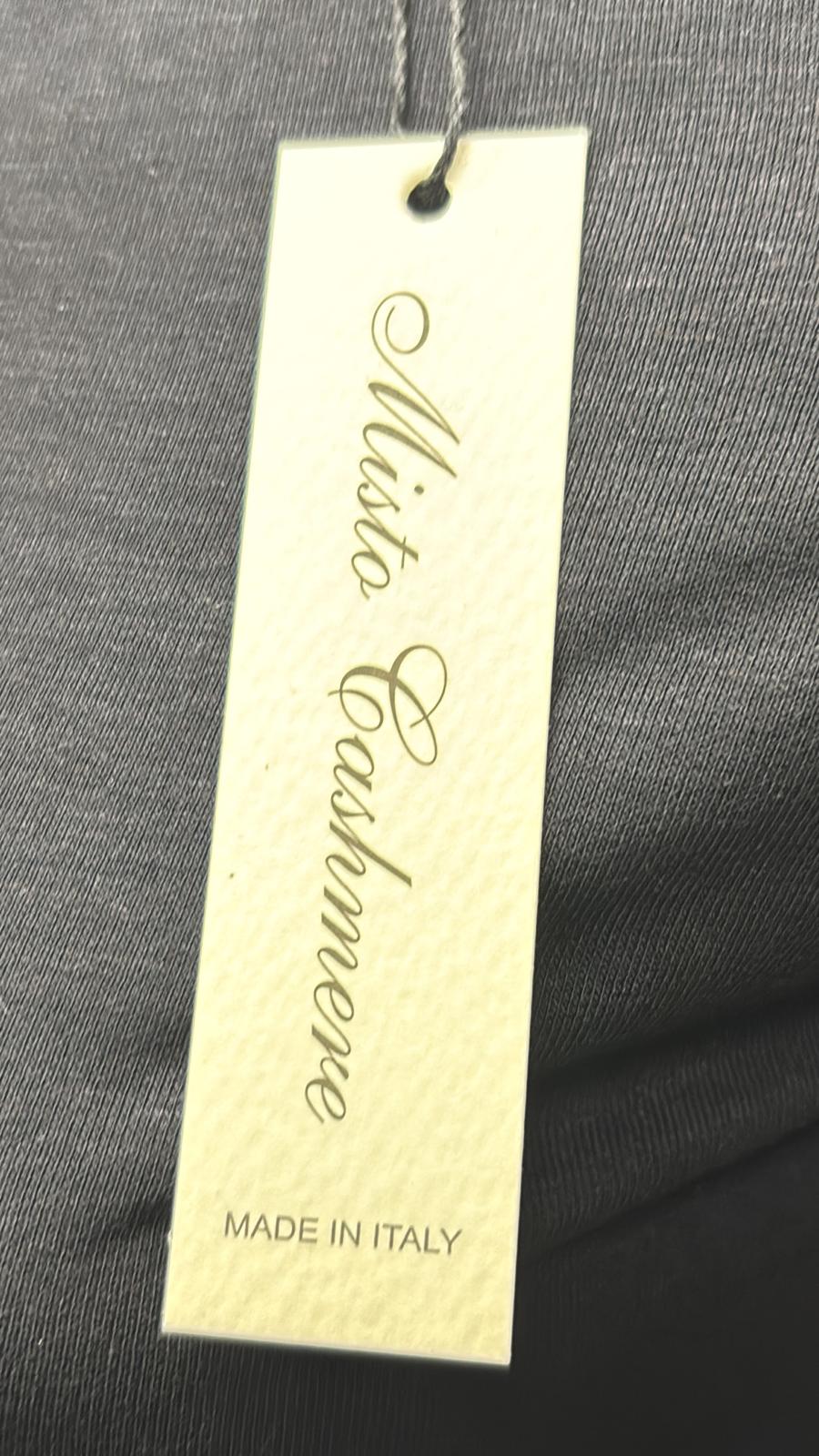 Maglia misto cashmere collo alto