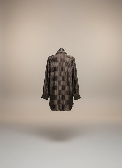 Camicia plissettata