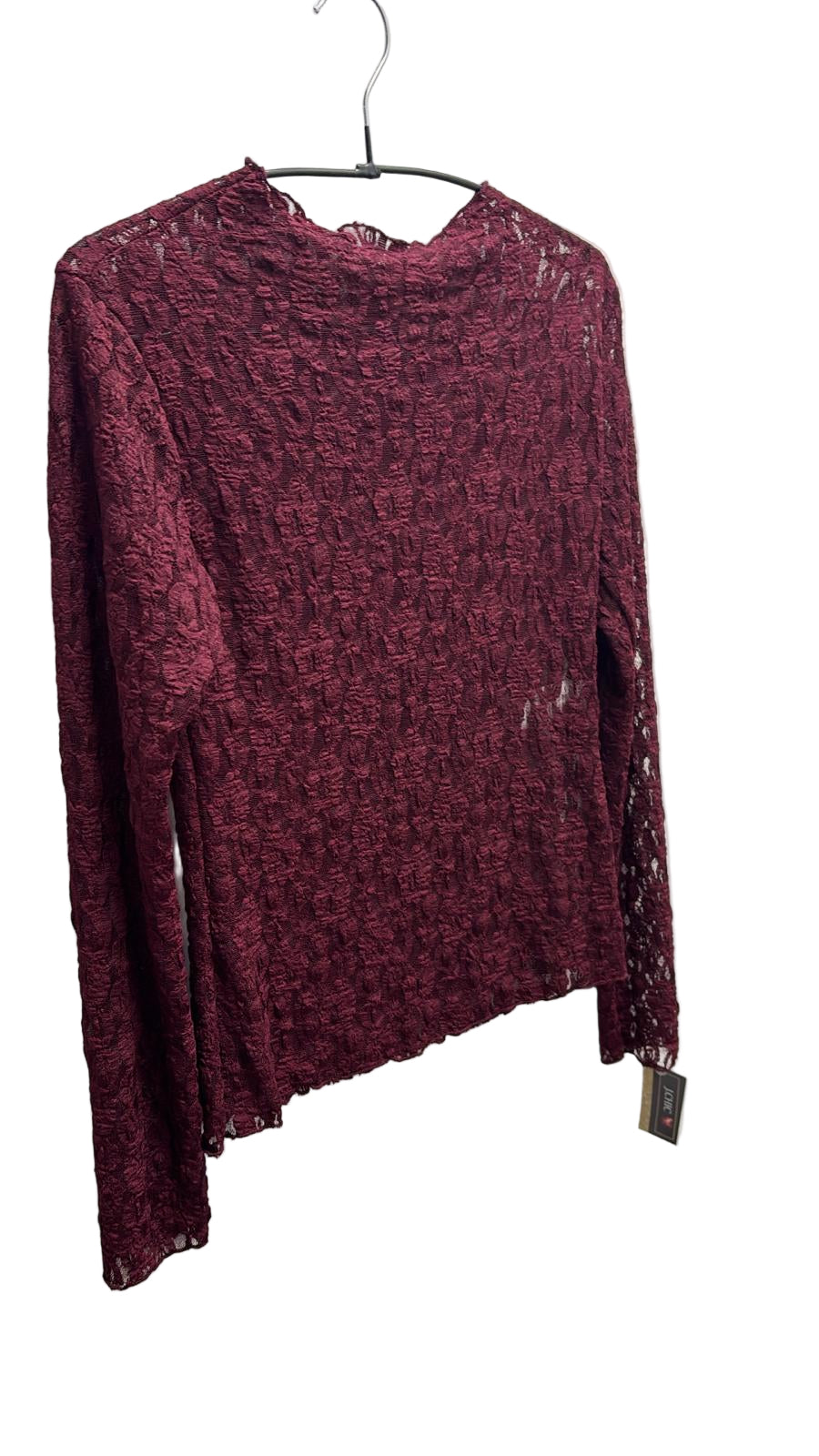 Maglia in pizzo elasticizzata