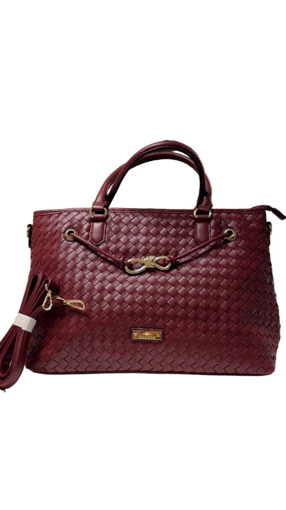 Bag Charro ecopelle intrecciata