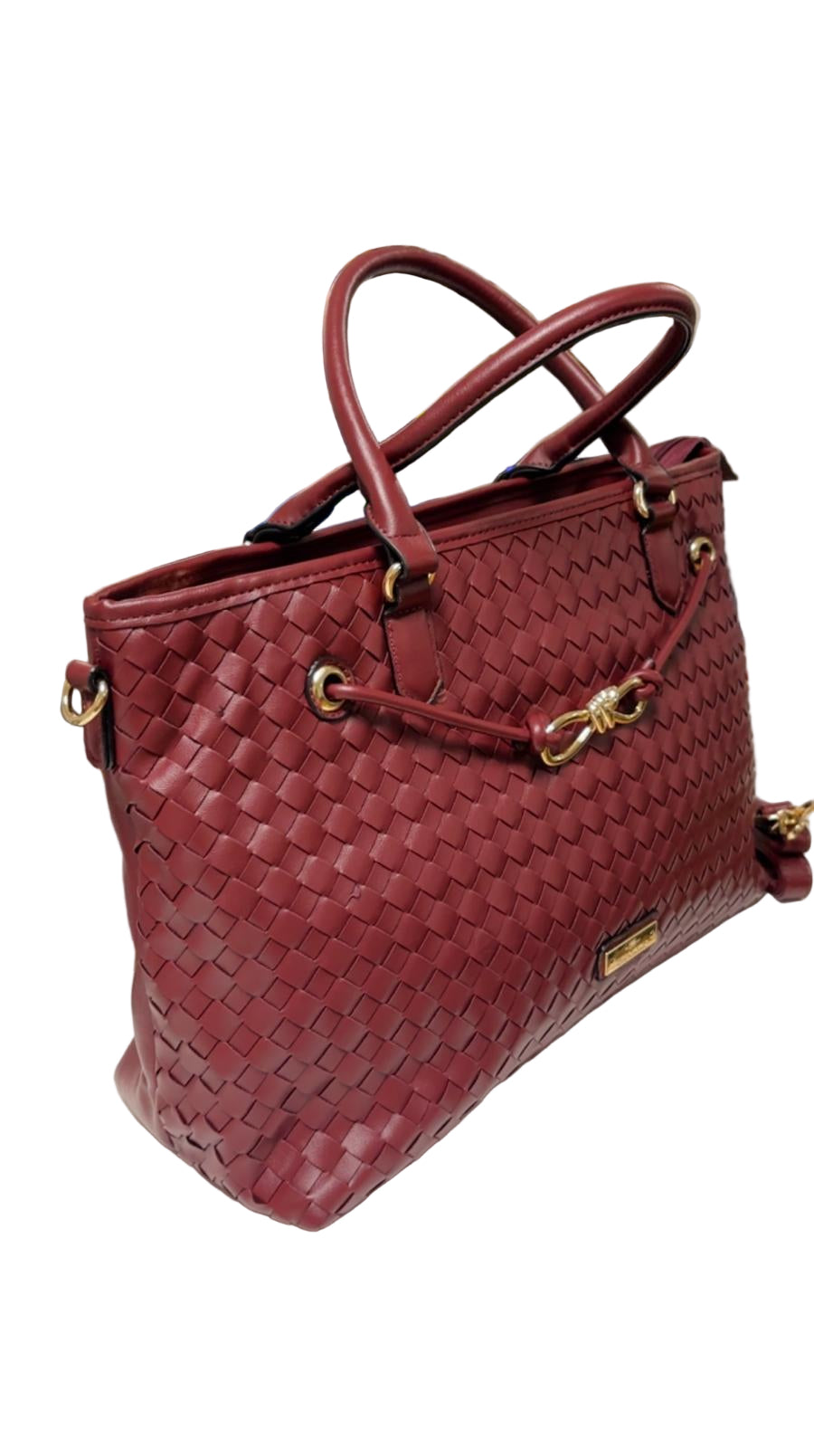 Bag Charro ecopelle intrecciata