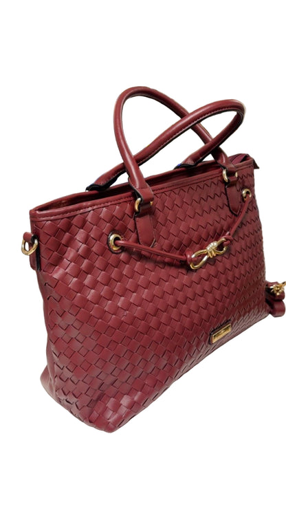 Bag Charro ecopelle intrecciata