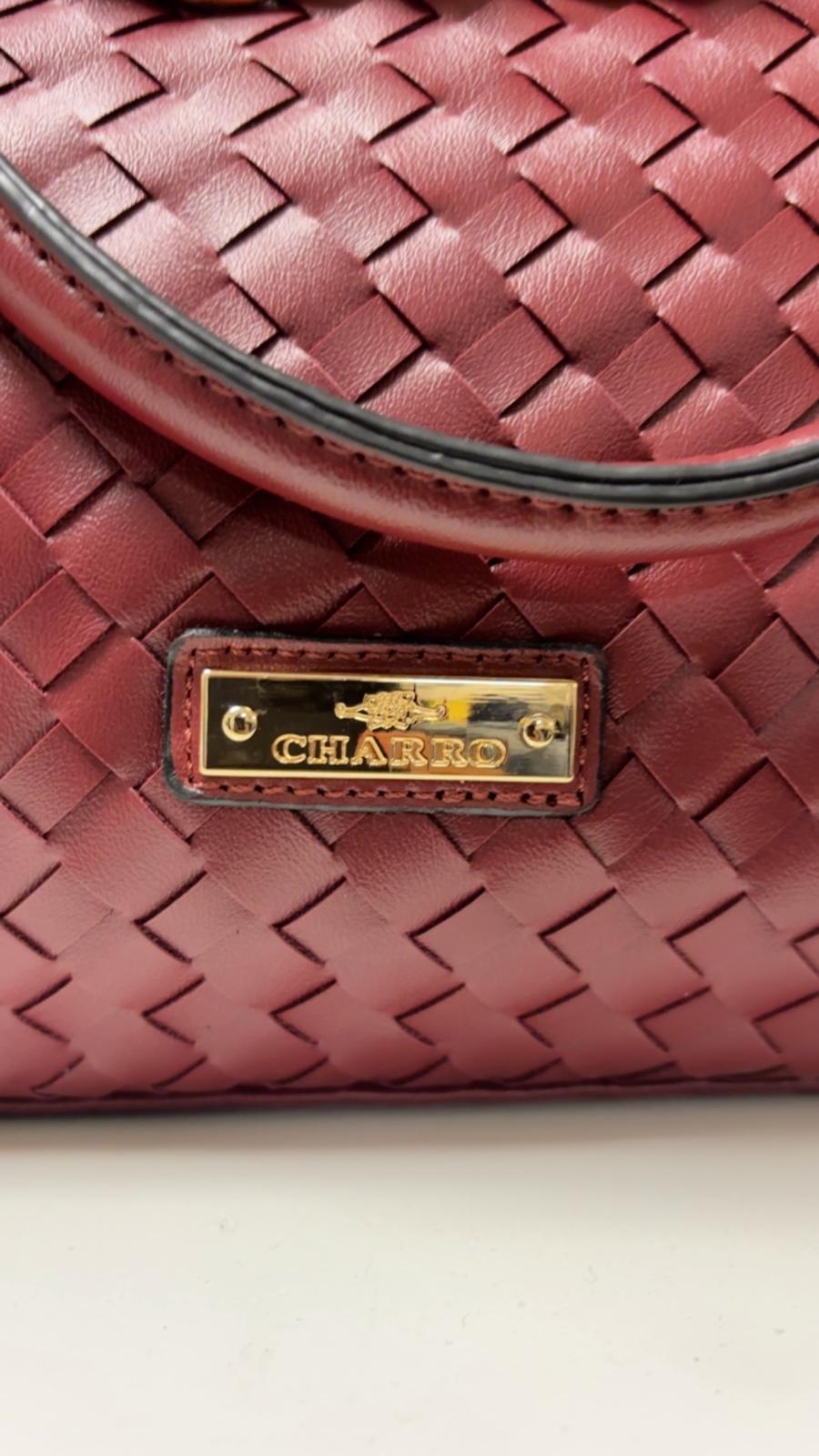 Bag Charro ecopelle intrecciata