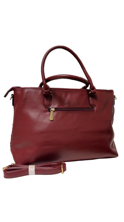 Bag Charro ecopelle intrecciata