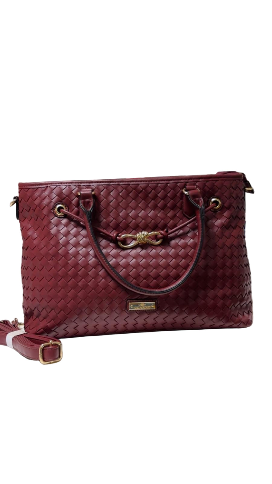 Bag Charro ecopelle intrecciata