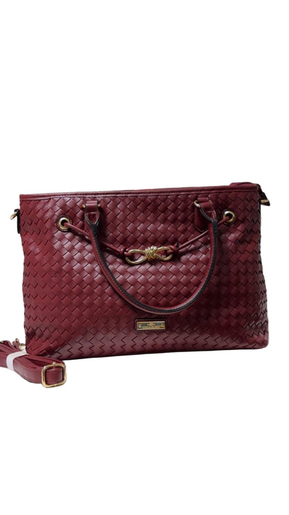 Bag Charro ecopelle intrecciata