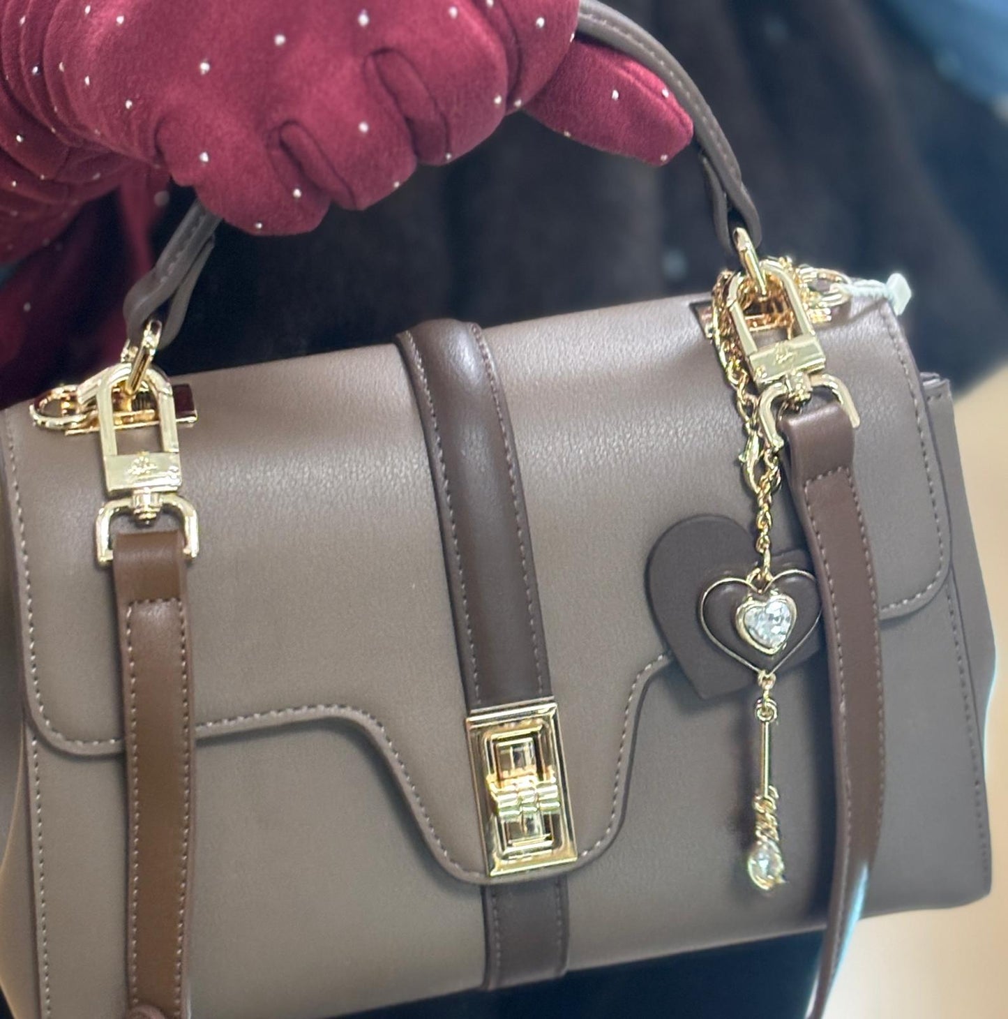 Mini Bag ecopelle Herisson Firenze