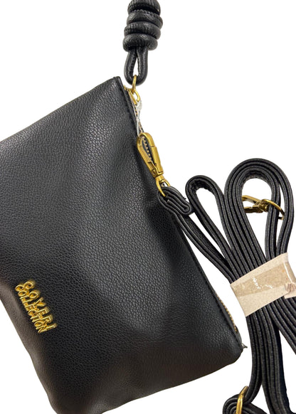 Pochette Coveri ecopelle con tracolla