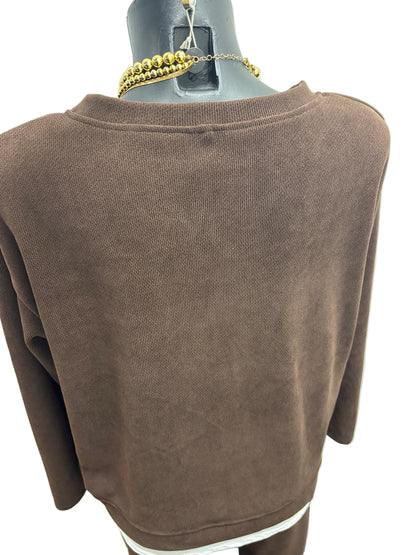 Felpa over in ciniglia