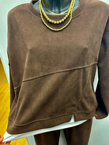 Felpa over in ciniglia