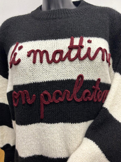 Maglioncino con ricamo