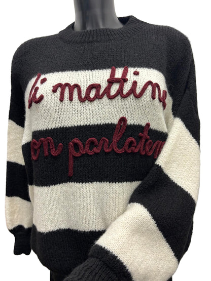 Maglioncino con ricamo