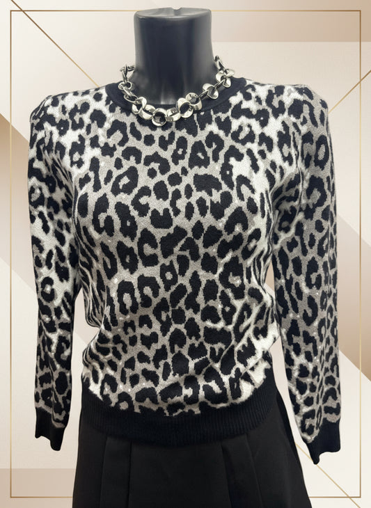 Maglioncino in viscosa maculato