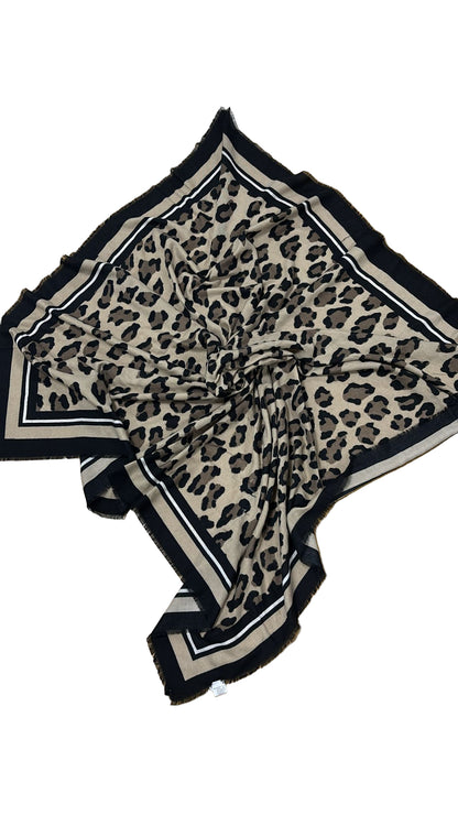 Sciarpa in viscosa maculata