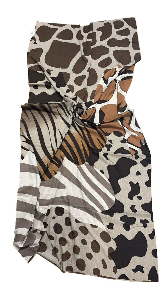 Sciarpa in viscosa fantasia