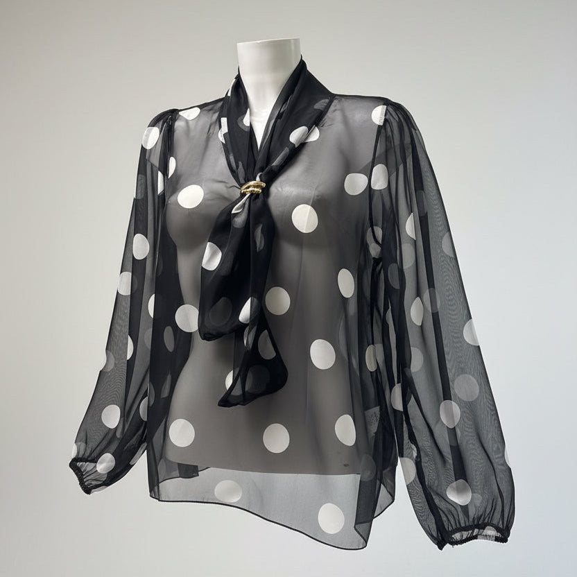 Camicia con dettaglio sul collo