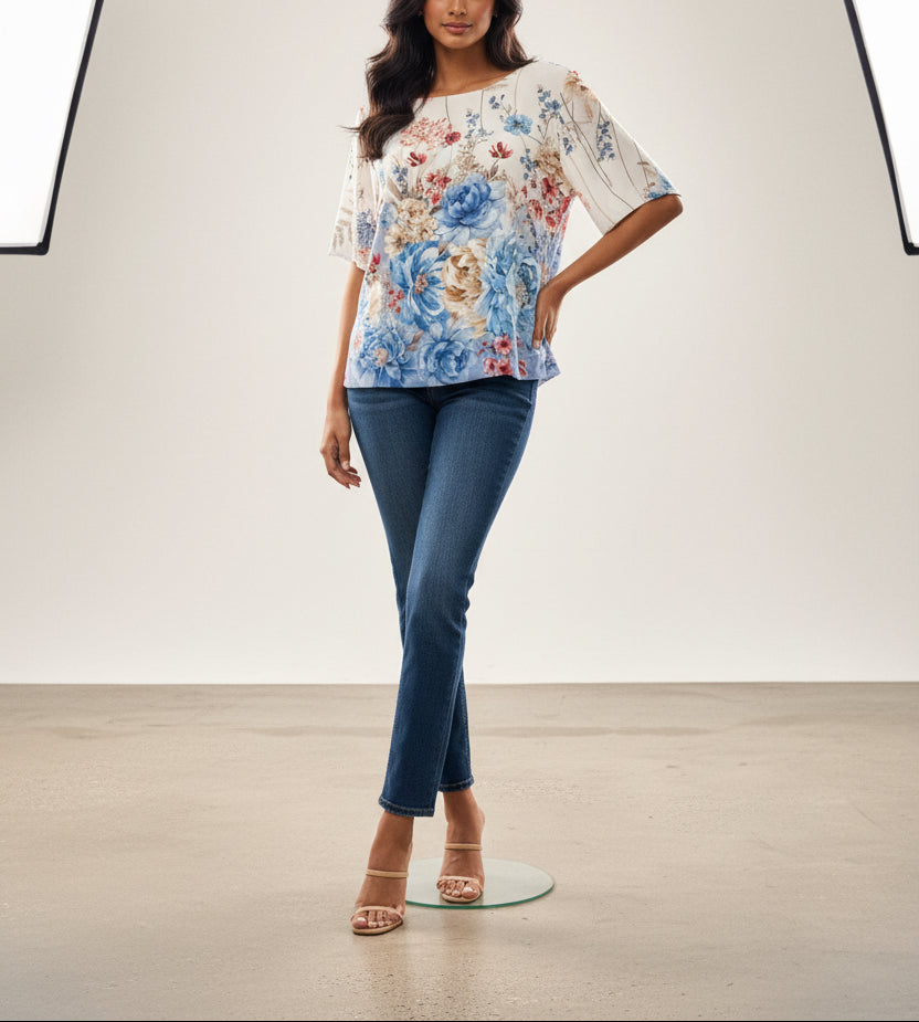 Blusa floreale