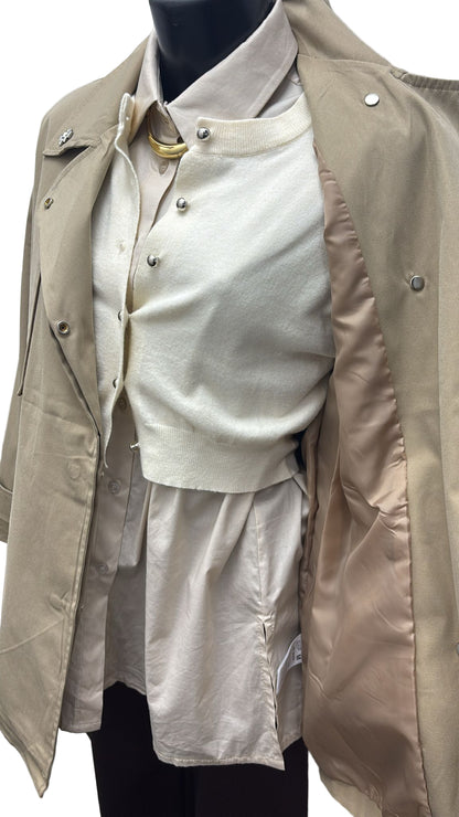 Camicia in cotone maniche lunghe