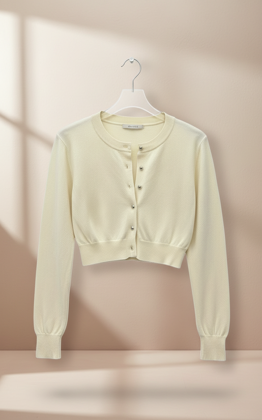 Cardigan crop