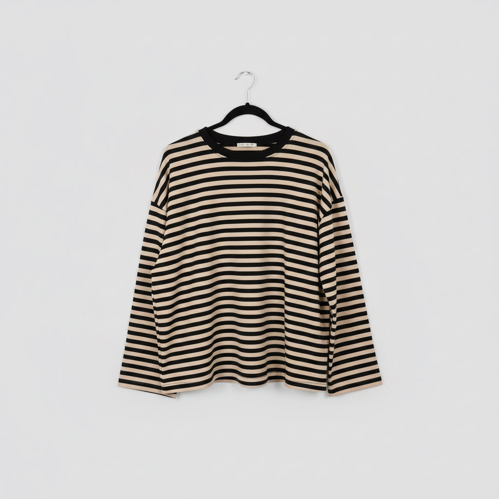 Maglia over a righe