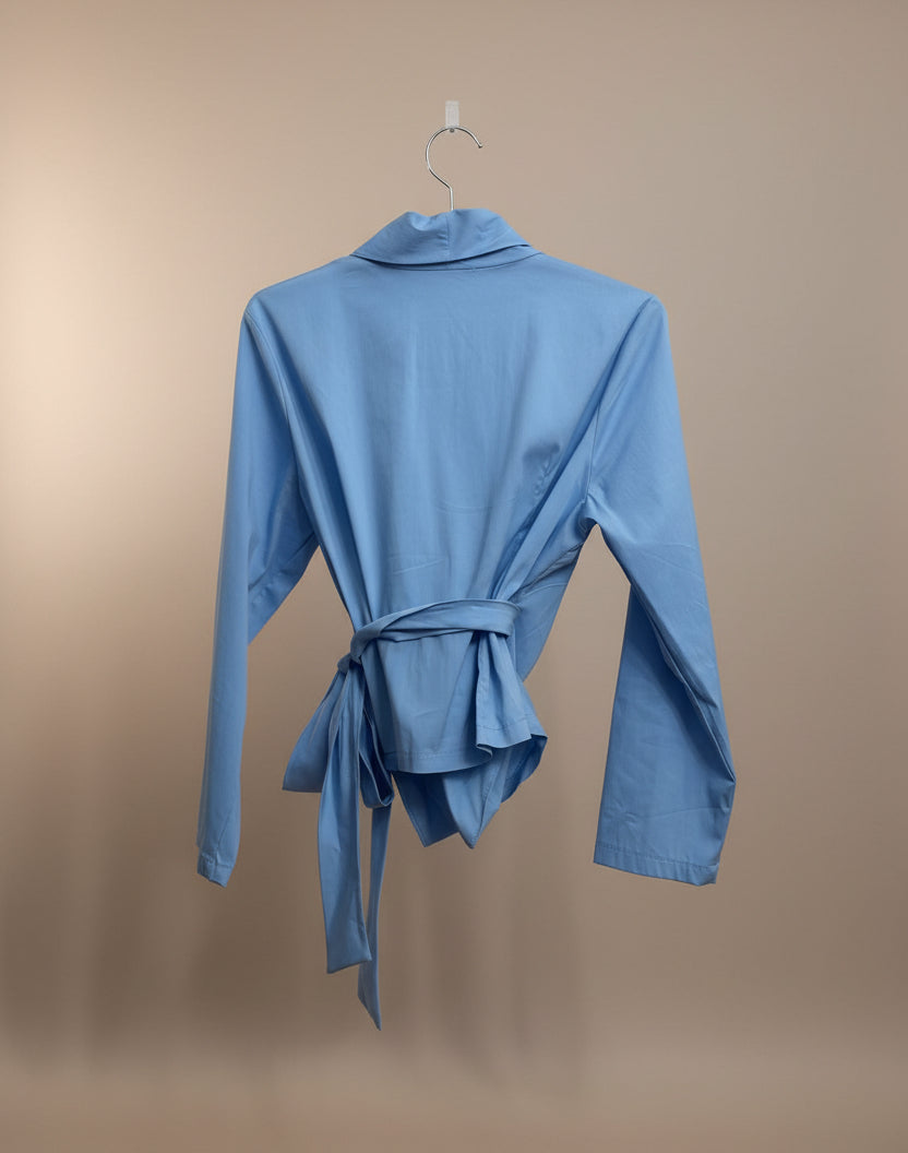 Camicia con fiocco