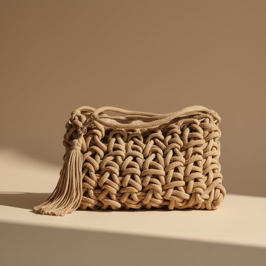 Bag in corda intrecciata