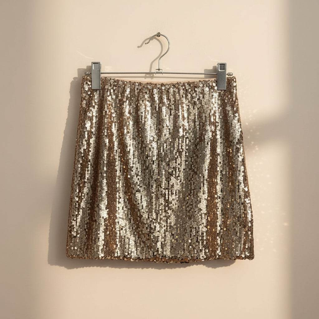 Minigonna paillettes