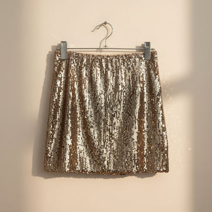 Minigonna paillettes