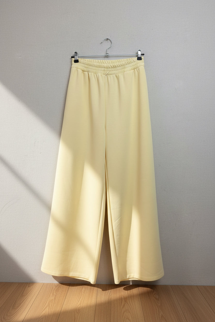 Pantalone palazzo in scuba