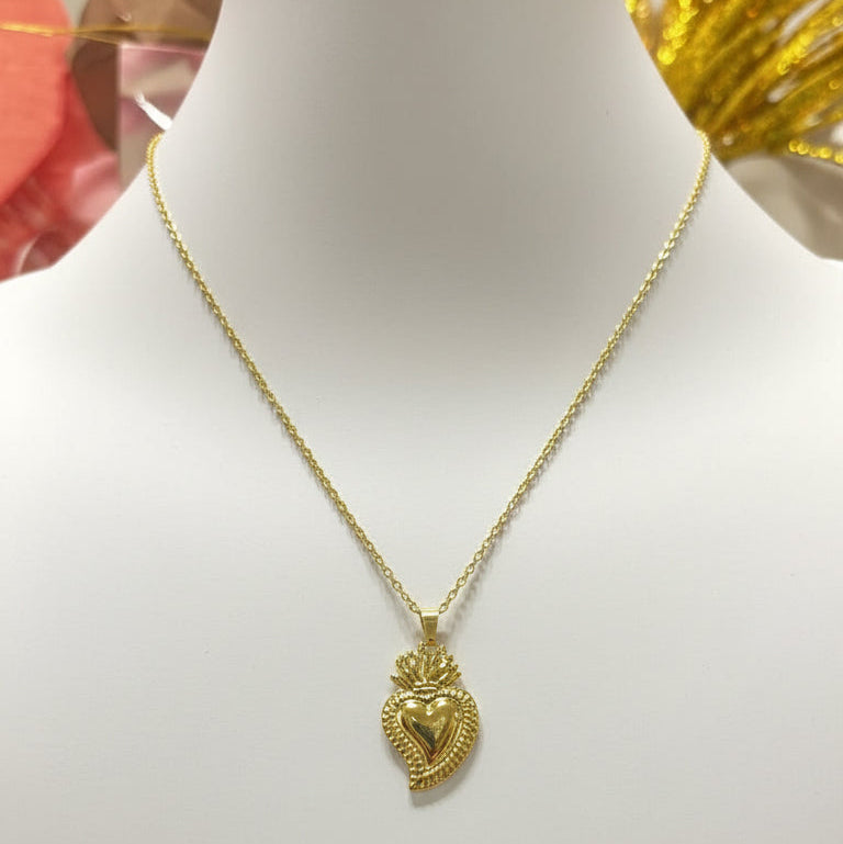 Collana cuore sacro