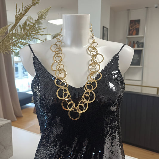 Collana cerchi intrecciati