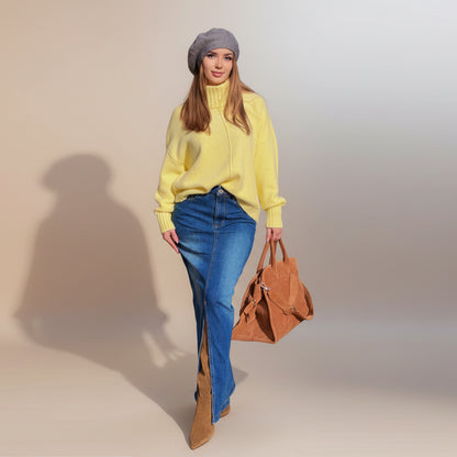 Gonna lunga in Jeans elasticizzato