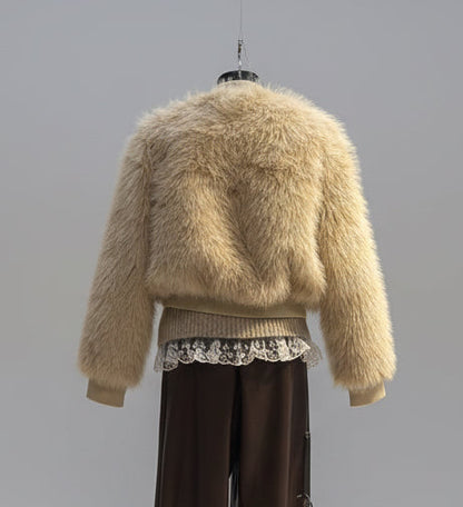 Bomber ecopelliccia