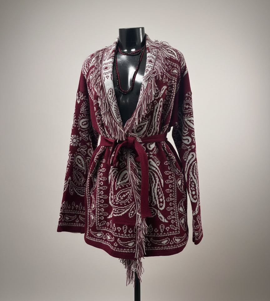 Cardigan Kimono fantasia bandana