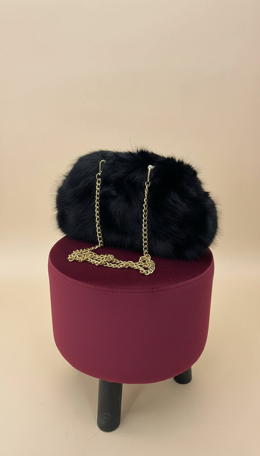 Bag ecopelliccia con tracolla