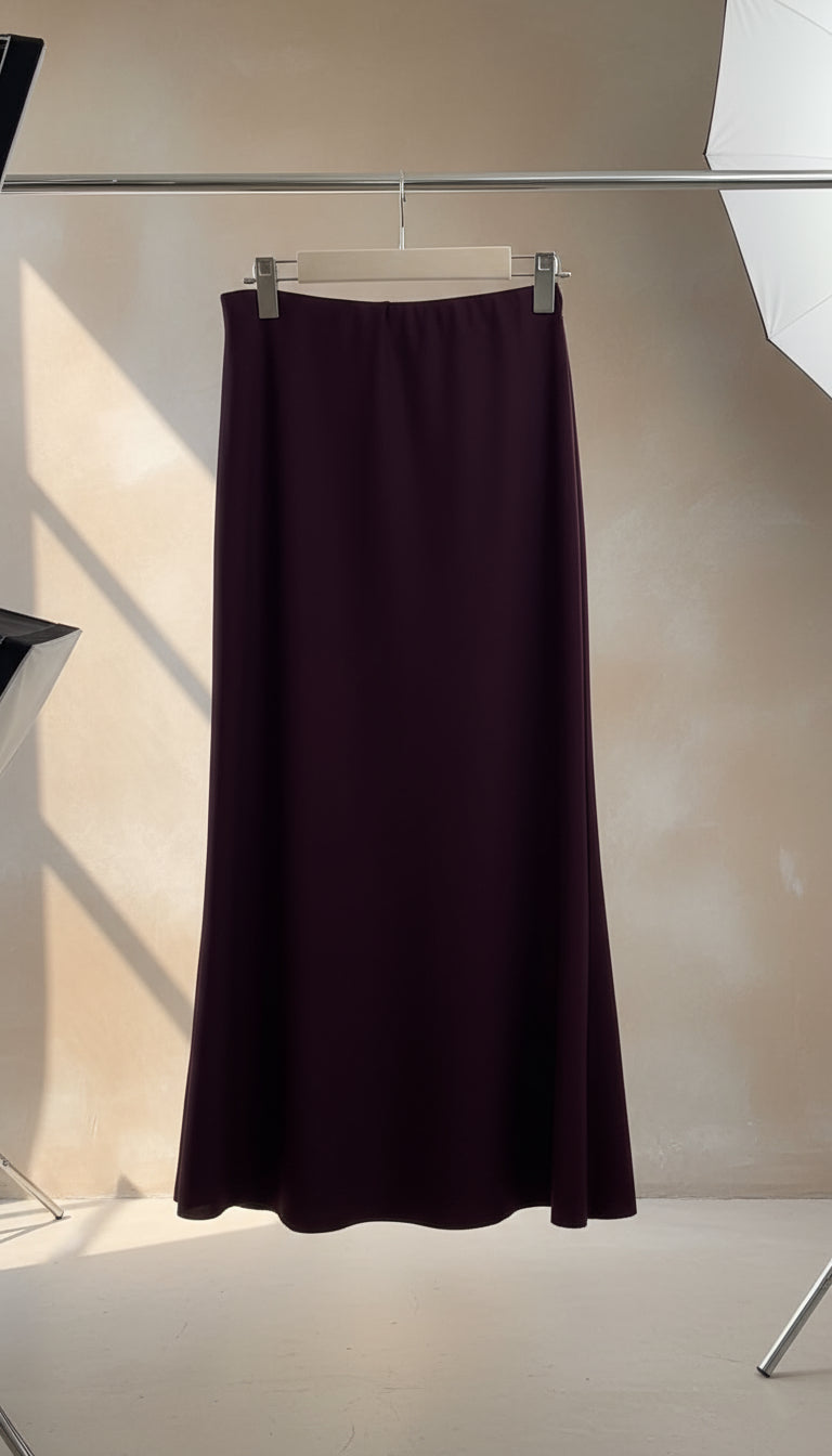 Gonna a matita in viscosa