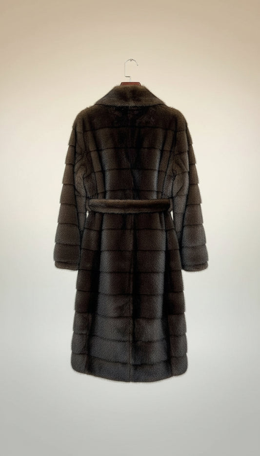 Cappotto ecopelliccia