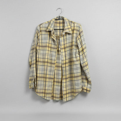 Camicia a scacchi in flanella